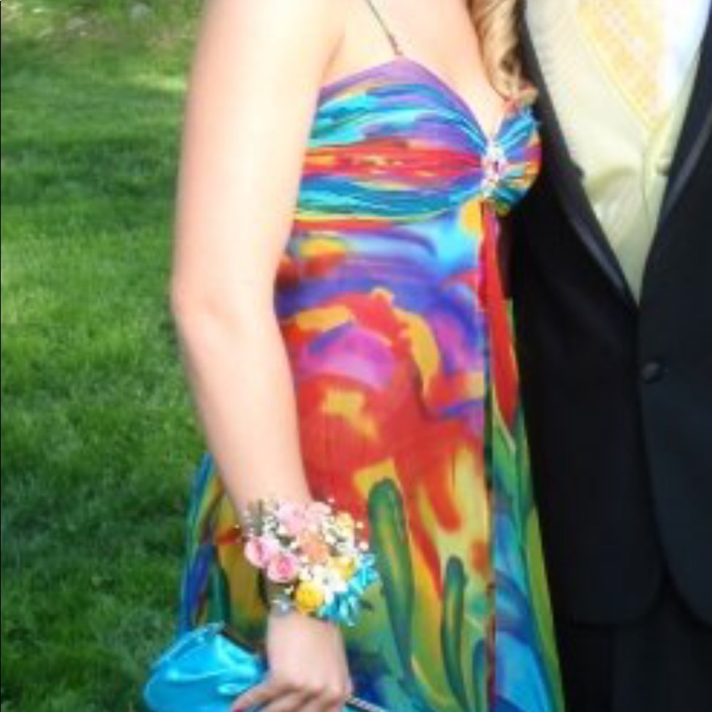 Multicolor Prom Dress/Evening Gown